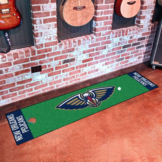 New Orleans Pelicans Putting Green Mat