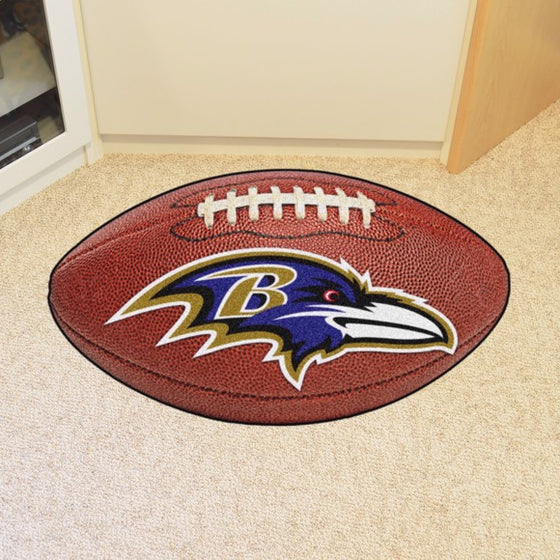 Baltimore Ravens Football Mat