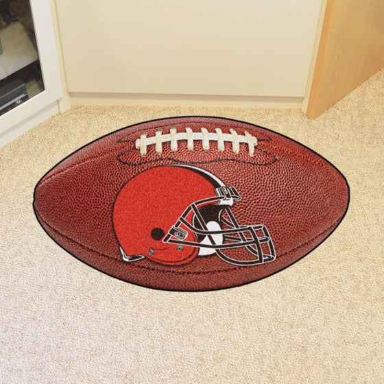 Cleveland Browns Football Mat