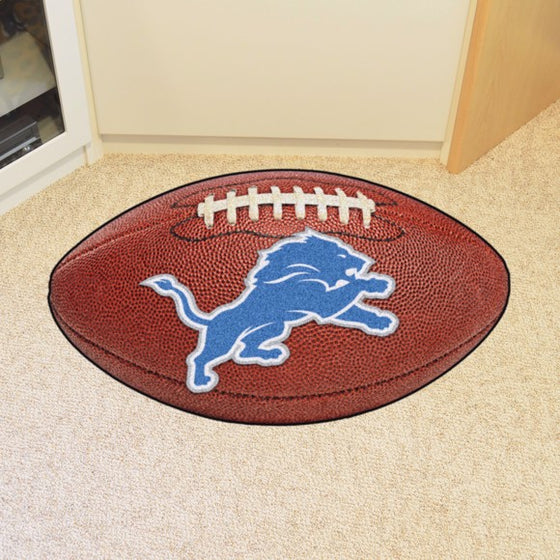 Detroit Lions Football Mat