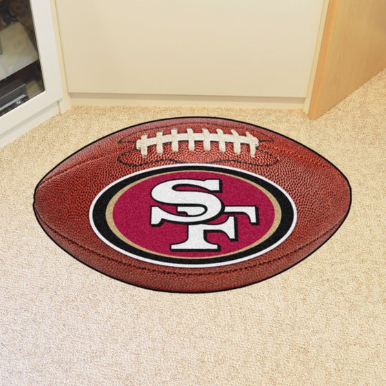 San Francisco 49ers Football Mat