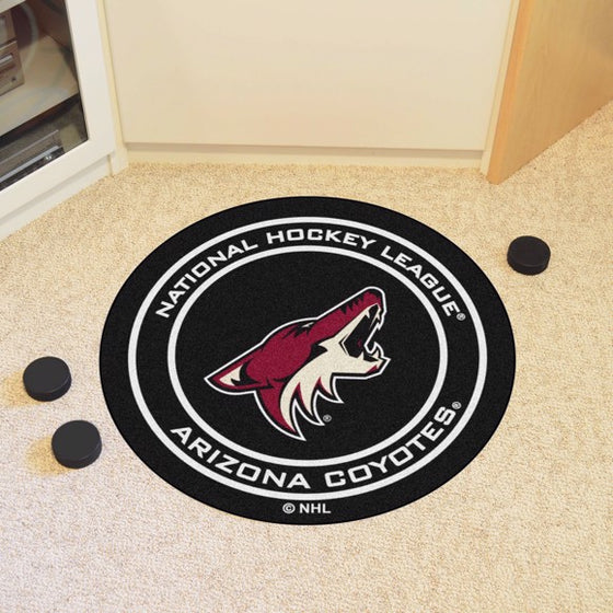 Arizona Coyotes Puck Mat