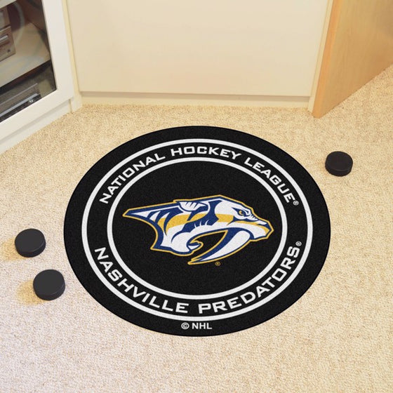 Nashville Predators Puck Mat