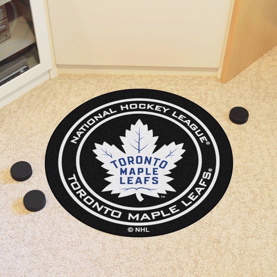 Toronto Maple Leafs Puck Mat