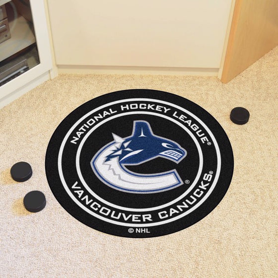 Vancouver Canucks Puck Mat