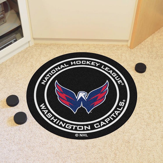 Washington Capitals Puck Mat