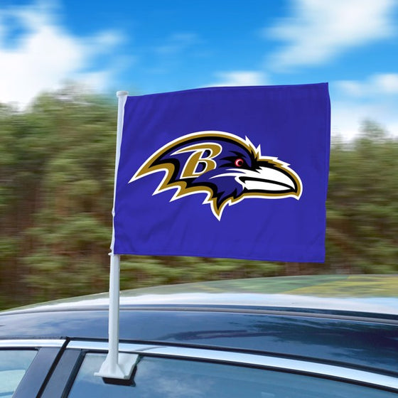 Baltimore Ravens Car Flag