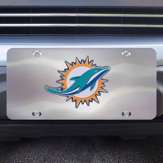 Miami Dolphins Diecast License Plate