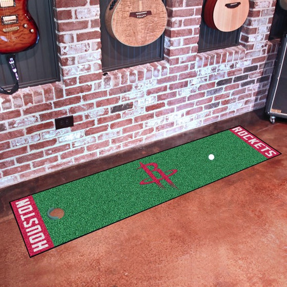 Houston Rockets Putting Green Mat