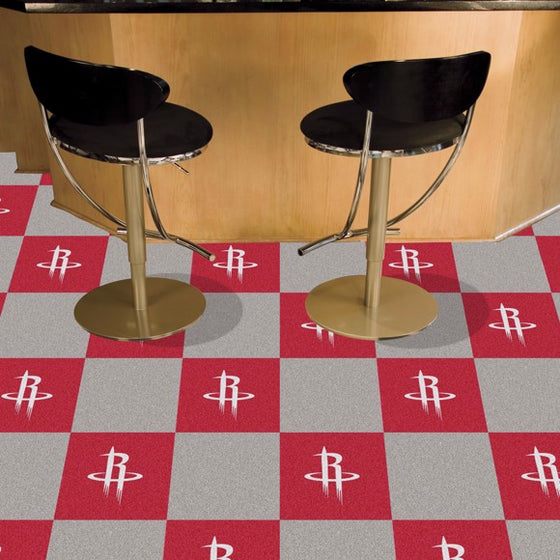 Houston Rockets Team Carpet Tiles