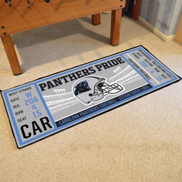 Carolina Panthers Ticket Runner