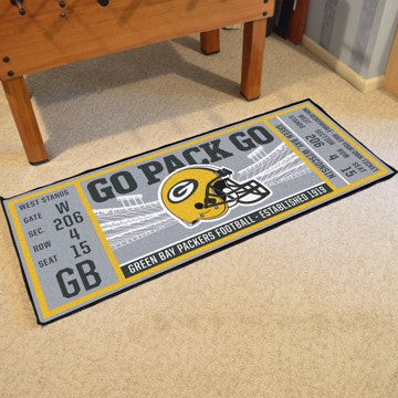 Green Bay Packers Ticket Runner