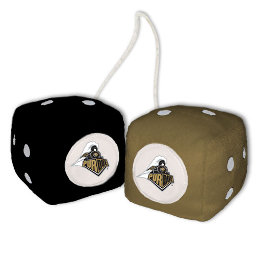 Purdue Boilermakers Fuzzy Dice