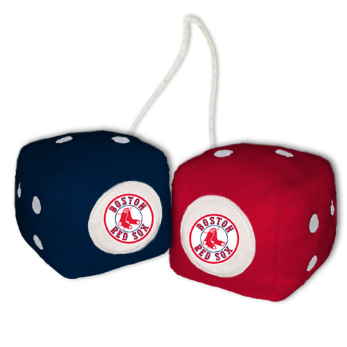 Boston Red Sox Fuzzy Dice