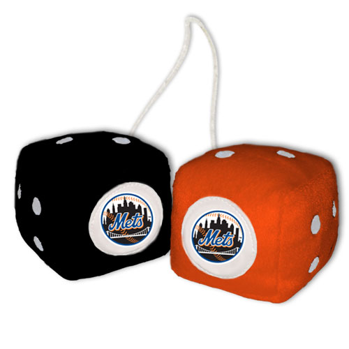 New York Mets Fuzzy Dice