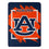 Auburn Tigers Blanket 46x60 Micro Raschel Dimensional Design Rolled