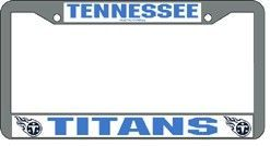 Tennessee Titans License Plate Frame Chrome