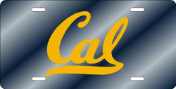 California (CAL) Golden Bears License Plate Laser Cut