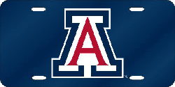 Arizona Wildcats License Plate Laser Cut