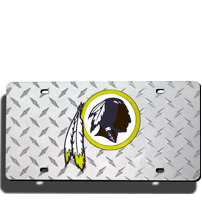 Washington Redskins License Plate Laser Tag