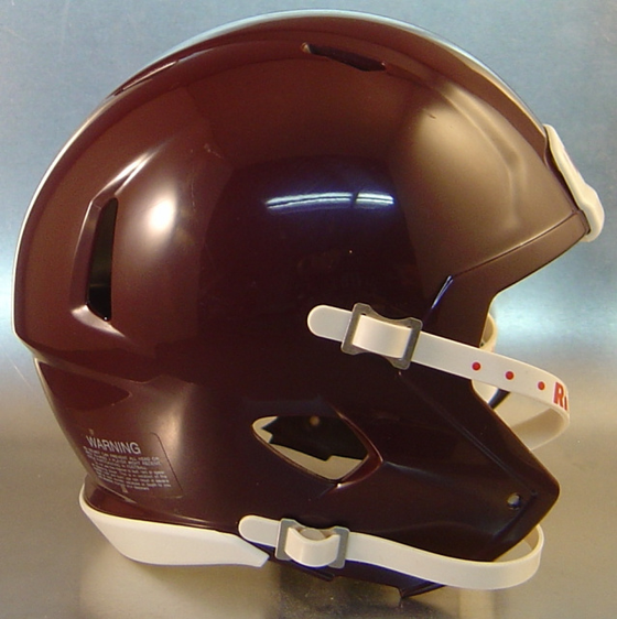 Mini Speed Football Helmet SHELL Maroon