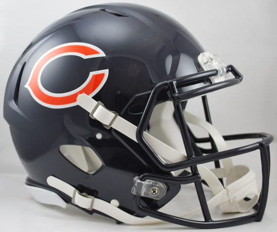 Chicago Bears Speed Football Helmet