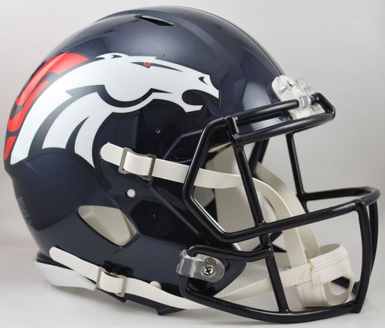 Denver Broncos Speed Football Helmet