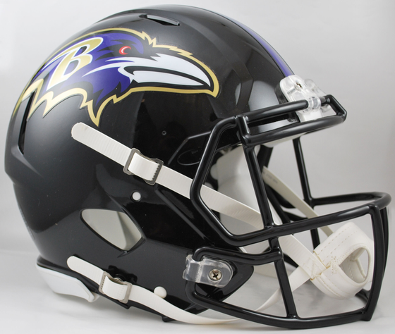 Baltimore Ravens Speed Football Helmet