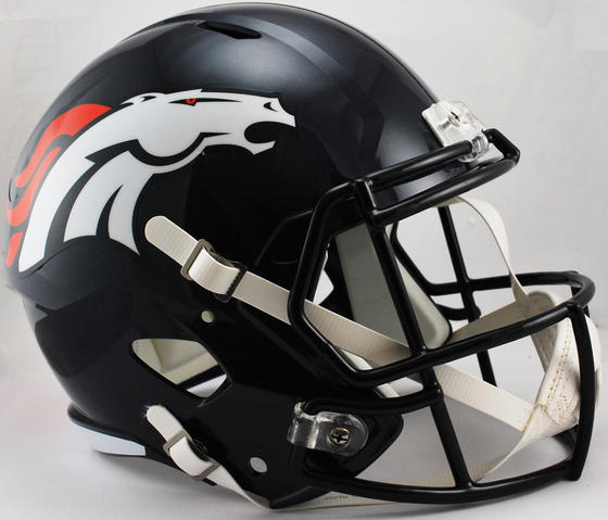 Denver Broncos Speed Replica Football Helmet