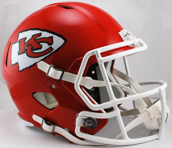 Kansas City Chiefs Speed Replica Football Helmet