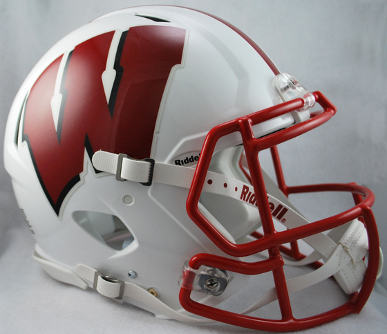 Wisconsin Badgers Speed Football Helmet