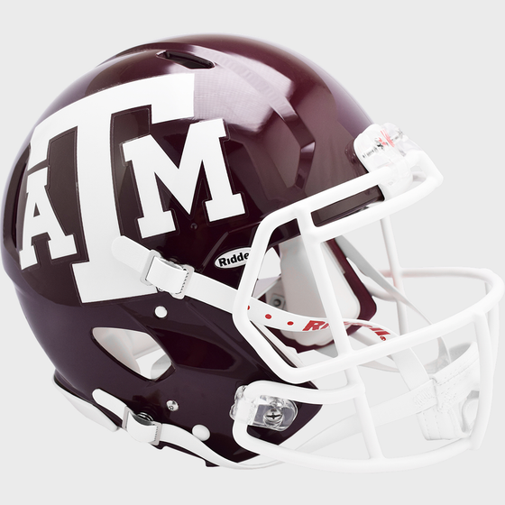 Texas A&M Aggies Speed Football Helmet <B>NEW 2020</B> - 757 Sports Collectibles