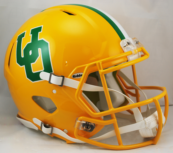 Oregon Ducks Speed Football Helmet <B>Yellow Throwback</B>