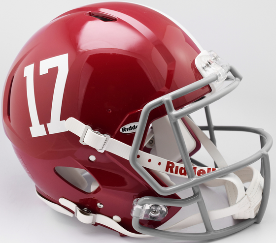 Alabama Crimson Tide Speed Football Helmet #17