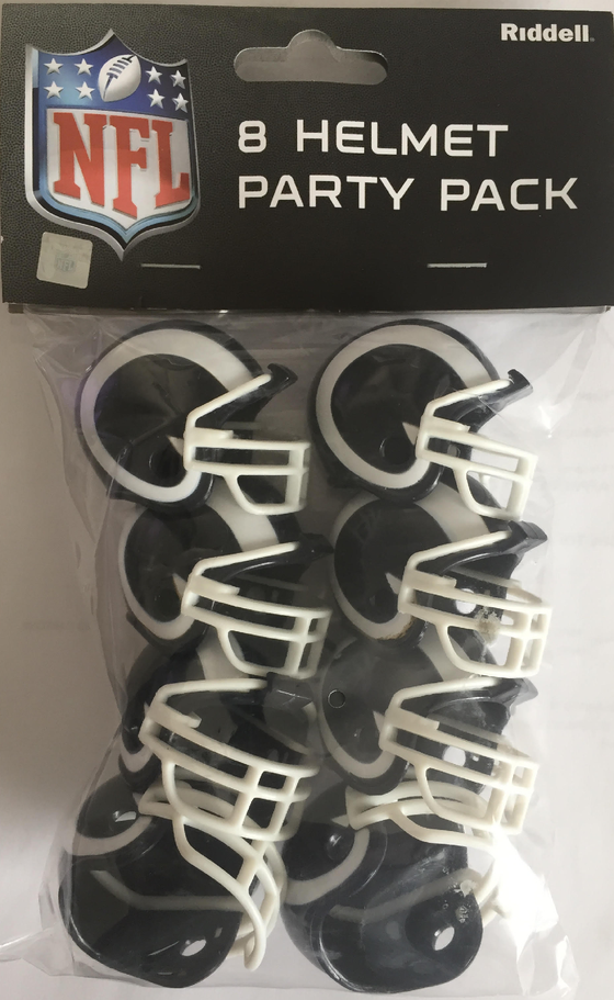 St. Louis Rams Gumball Party Pack Helmets <B>White Horn SALE!</B>