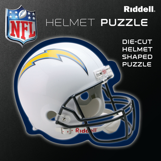 San Diego Chargers Helmet Puzzle 100 Pieces Riddell SALE