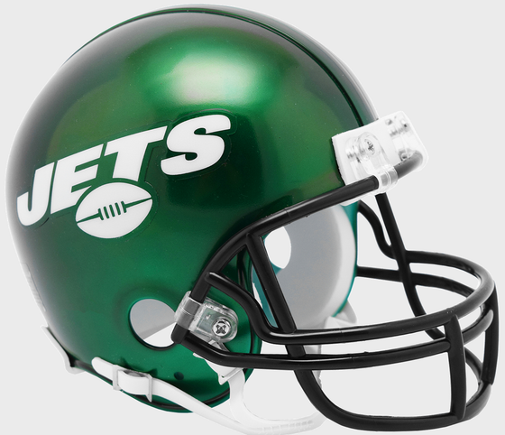 New York Jets NFL Mini Football Helmet