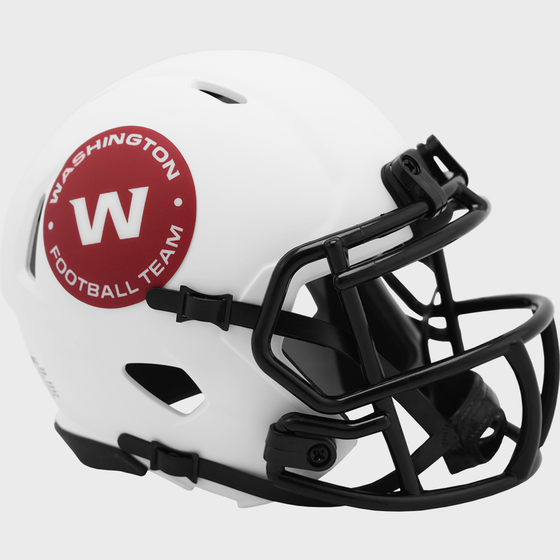 Washington Football Team NFL Mini Speed Football Helmet <B>LUNAR ECLIPSE</B>