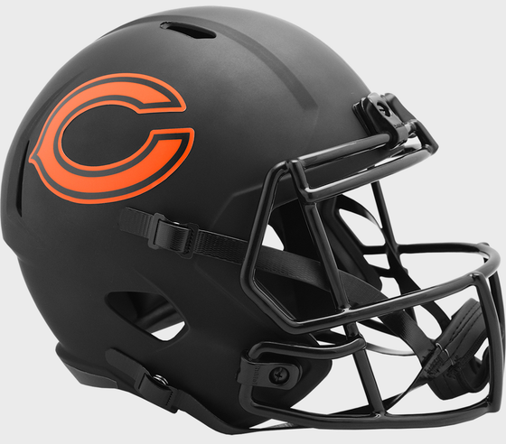 Chicago Bears Speed Replica Football Helmet <B>ECLIPSE</B>