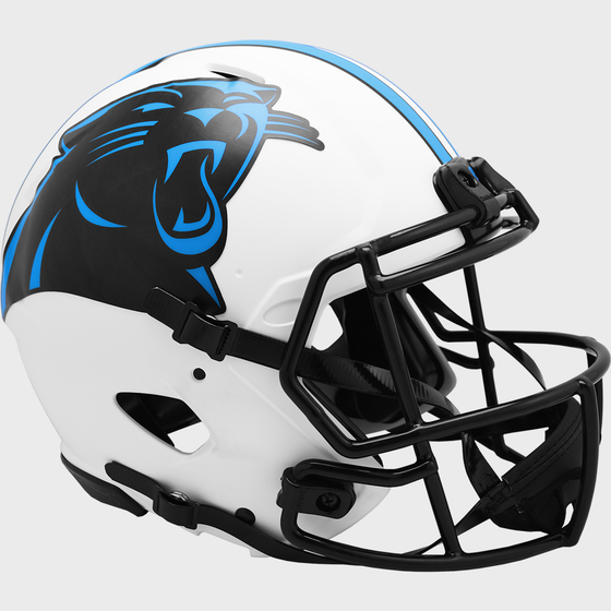 Carolina Panthers Speed Football Helmet <B>LUNAR ECLIPSE</B>