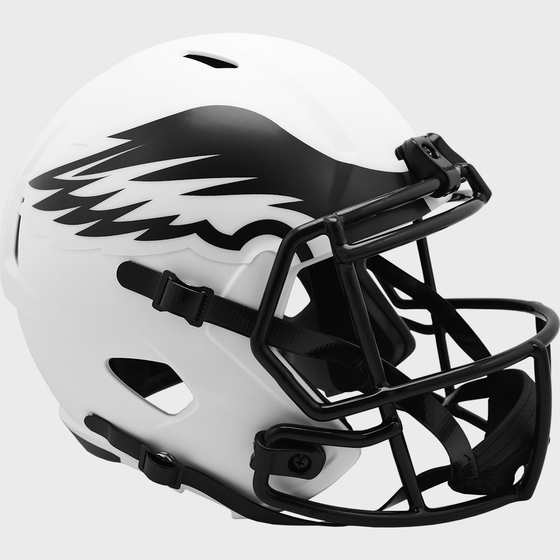 Philadelphia Eagles Speed Replica Football Helmet <B>LUNAR ECLIPSE</B>