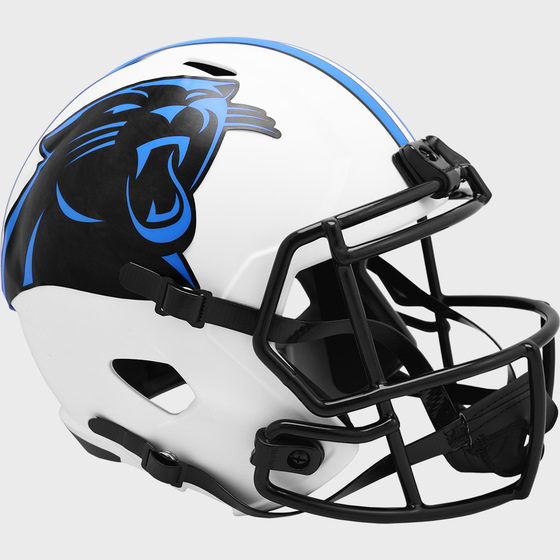 Carolina Panthers Speed Replica Football Helmet <B>LUNAR ECLIPSE</B>