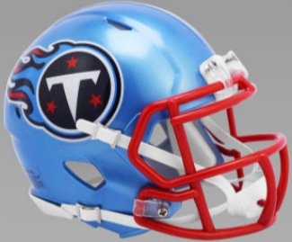 Tennessee Titans Authentic Speed Football Helmet FLASH