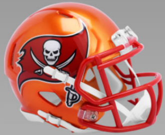 Tampa Bay Buccaneers Speed Replica Football Helmet FLASH 