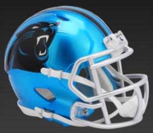 Carolina Panthers Speed Replica Football Helmet FLASH 