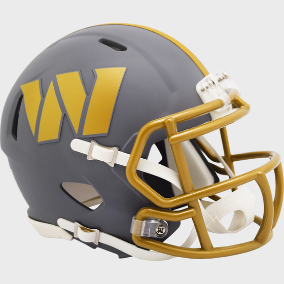 Washington Football Team NFL Mini Speed Football Helmet <B>SLATE</B>