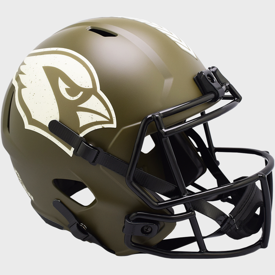 Arizona Cardinals Speed Replica Football Helmet <B>SALUTE TO SERVICE</B>