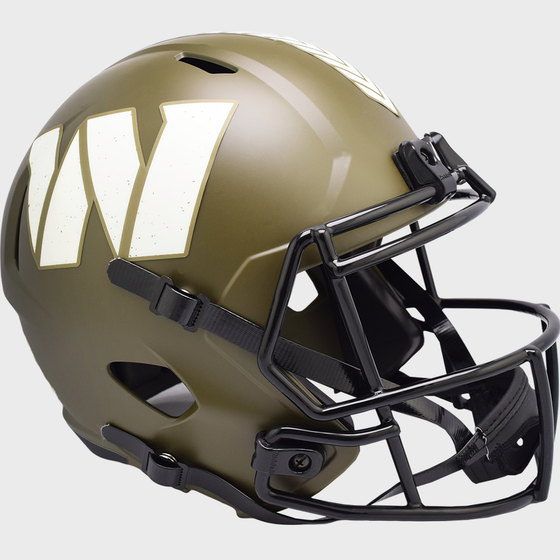 Washington Commanders Speed Replica Football Helmet <B>SALUTE TO SERVICE</B>