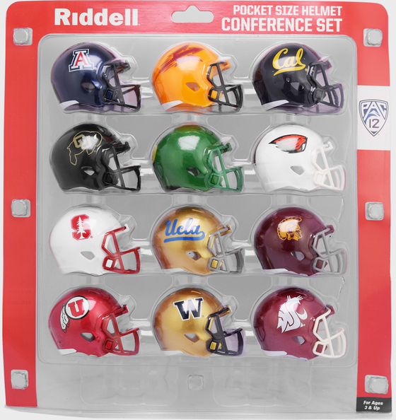 2020 PAC 12 Conference Set Riddell <B>NEW</B>