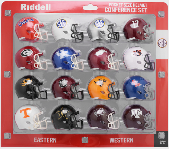 2020 SEC Conference Set Riddell <B>NEW</B>